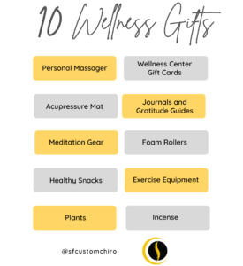 10 Wellness Gifts to Be Mindful of This Holiday Season | SF Custom Chiropractic